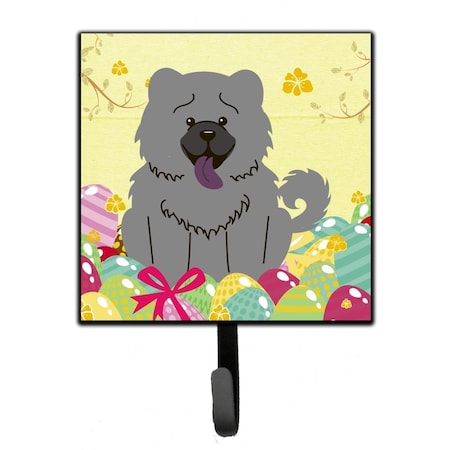 Carolines Treasures Easter Eggs Chow Chow Blue Leash or Key Holder BB6139SH4